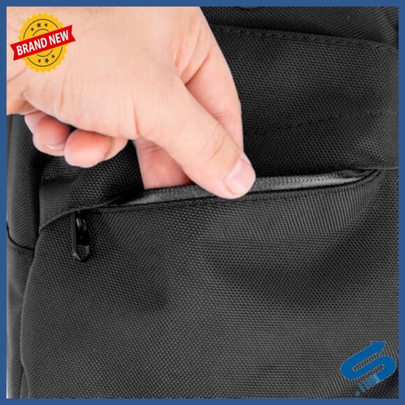 Smell-Proof Crossbody Sling Bag with Lock, Hidden Pockets, 413 Cubic Inches